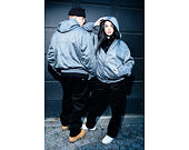 Bunda New Era - NBA Suede Hooded Jacket - Chicago Bulls - Grape