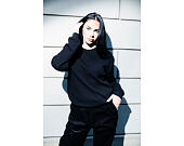 Triko New Era - Branded Longsleeve Waffle Tee - Black