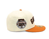 Kšiltovka New Era - MLB 1984 ASG Pin Pre-Curved 59FIFTY - SF Giants - Cream / Brown