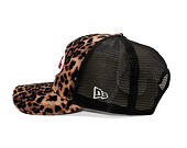 Dámská Kšiltovka New Era - Branded Leopard 9FORTY M-CROWN Trucker - Camel