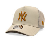 Kšiltovka New Era - MLB Essential 9FORTY Trucker - NY Yankees - Stone
