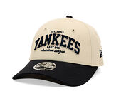 Dětská Kšiltovka New Era - MLB Wordmark 9FORTY M-CROWN - NY Yankees - Cream