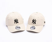 Dětská Kšiltovka New Era - MLB Essential 9TWENTY - NY Yankees - Stone