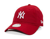 Dámská Kšiltovka New Era - MLB Essential Midi Logo 9TWENTY - NY Yankees - Pinot Red
