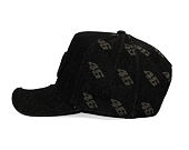 Kšiltovka New Era - Valentino Rossi VR46 Denim 9FORTY Trucker - VR46 - Black
