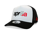 Kšiltovka New Era - Piagio Wordmark 9FORTY Trucker - Aprilia - Black