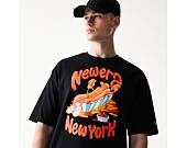 Triko New Era - Food Graphic Tee - Black