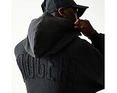 Mikina New Era - MLB Washed Full Zip Hoody - LA Dodgers - Dark Grey