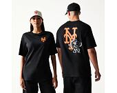 Triko New Era - MLB Food Graphic Tee - NY Mets - Black
