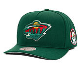 Kšiltovka Mitchell & Ness - Minnesota Wild - Double Clutch Pro Snapback - Green