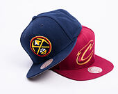 Kšiltovka Mitchell & Ness - Denver Nuggets - Team Ground 2.0 Snapback - Navy