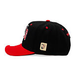 Kšiltovka Mitchell & Ness - NBA Team Arch Snapback - Chicago Bulls - Black / Red