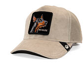 Kšiltovka Goorin - Velour Doberman - Biscuit