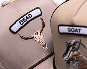 Kšiltovka Goorin - GB2 Skull - Biscuit