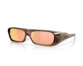Sluneční brýle Oakley - Permian - Prizm Rose Gold/Brown Smoke