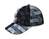 Kšiltovka Kangol - TRENDS PACK - Denim Mashup Baseball - Blue Picnic