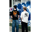 Triko New Era - MLB Food Graphic Tee - NY Yankees - Off White
