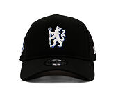 Kšiltovka New Era -  Patch 9FORTY Trucker - Chelsea FC Lion Crest - Black