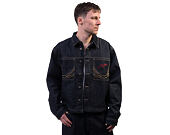 Džínová Bunda Karl Kani - Kani Jeans Cropped Rinsed Denim Jacket