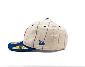Kšiltovka New Era - MLB Retro Linen Pinstripe 59FIFTY Retro Crown - NY Mets - NY Logo - Off White