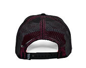 Kšiltovka Von Dutch - Trucker - Rubber Logo Black/Electric Pink