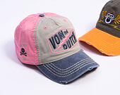 Kšiltovka Von Dutch - Trucker - Limited Olive/Pink/Distressed Denim