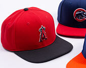 Kšiltovka Nike - Dri-Fit Pro - Los Angeles Angels - Gym Red 6DL/Pitch Blue 4FA
