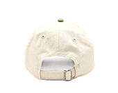 Dámská Kšiltovka New Era - Branded Linen 9TWENTY - Stone / New Olive