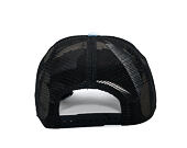 Kšiltovka New Era - Branded Denim Leather Patch 9FORTY A-Frame Trucker - Navy