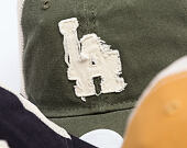 Dámská Kšiltovka New Era - MLB Distress Trucker 9TWENTY Trucker - LA Dodgers - New Olive