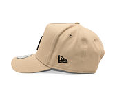 Kšiltovka New Era - MLB Essential 9FORTY A-Frame - LA Dodgers - Camel / Black