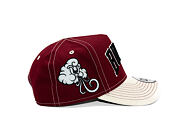 Kšiltovka New Era - NBA City Icon 9FORTY A-Frame - Chicago Bulls - Cardinal / Cream