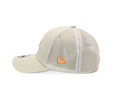 Dětská Kšiltovka New Era - MLB Homefield 9FORTY Trucker - NY Yankees - Stone / Orange