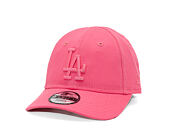 Dětská Kšiltovka New Era - MLB Essential 9FORTY - LA Dodgers - Pink - Bright Rose