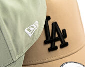 Kšiltovka New Era - MLB Essential 9FORTY A-Frame - LA Dodgers - Camel / Black
