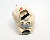 Kšiltovka New Era - MLB Side Script 9FORTY M-CROWN - LA Dodgers - Cream / Pastel Green