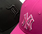 Kšiltovka New Era - MLB Team Outline 9FORTY - NY Yankees - Fuchsia / White