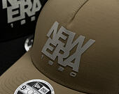 Kšiltovka New Era - Branded Reflective 9FORTY M-CROWN A-Frame Trucker - New Olive