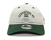 Kšiltovka New Era - Contrast 9TWENTY - LIVERPOOL FC - Ivory / Green