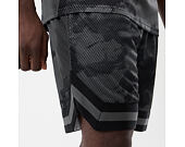 Kraťasy New Era - Branded Print Mesh Shorts - Black