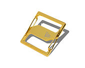 Karabina New Era - Branded Cap to Bag/Belt Clip - Gold