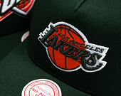 Kšiltovka Mitchell & Ness - NBA - Emerald Slam - Los Angeles Lakers - Green/Orange