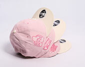 Kšiltovka New Era - MLB Washed Tie Dye 9FIFTY Retro Crown - Atlanta Braves - Pink