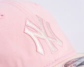 Kšiltovka New Era - MLB Washed Tie Dye 9FIFTY Retro Crown - NY Yankees - Pink