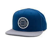 Kšiltovka Brixton - Oath Iii Snapback - Blue/Light Grey