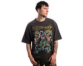 Triko Ed Hardy - Battle Of The Dragons Relaxed Tshirt - Charcoal