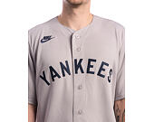 Dres Nike - MLB Men's Cooperstown Jersey - New York Yankees 1927 - Atmosphere Grey
