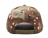 Kšiltovka New Era - MLB Camo Hearts - Tampa Bay Rays - MLB - Desert Camo