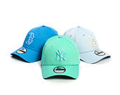 Kšiltovka New Era - MLB League Essential 9FORTY - NY Yankees - Green / Sky Blue