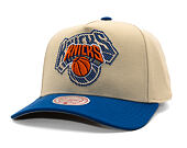 Kšiltovka Mitchell & Ness - Off Tilted - NBA - New York Knicks - Off White